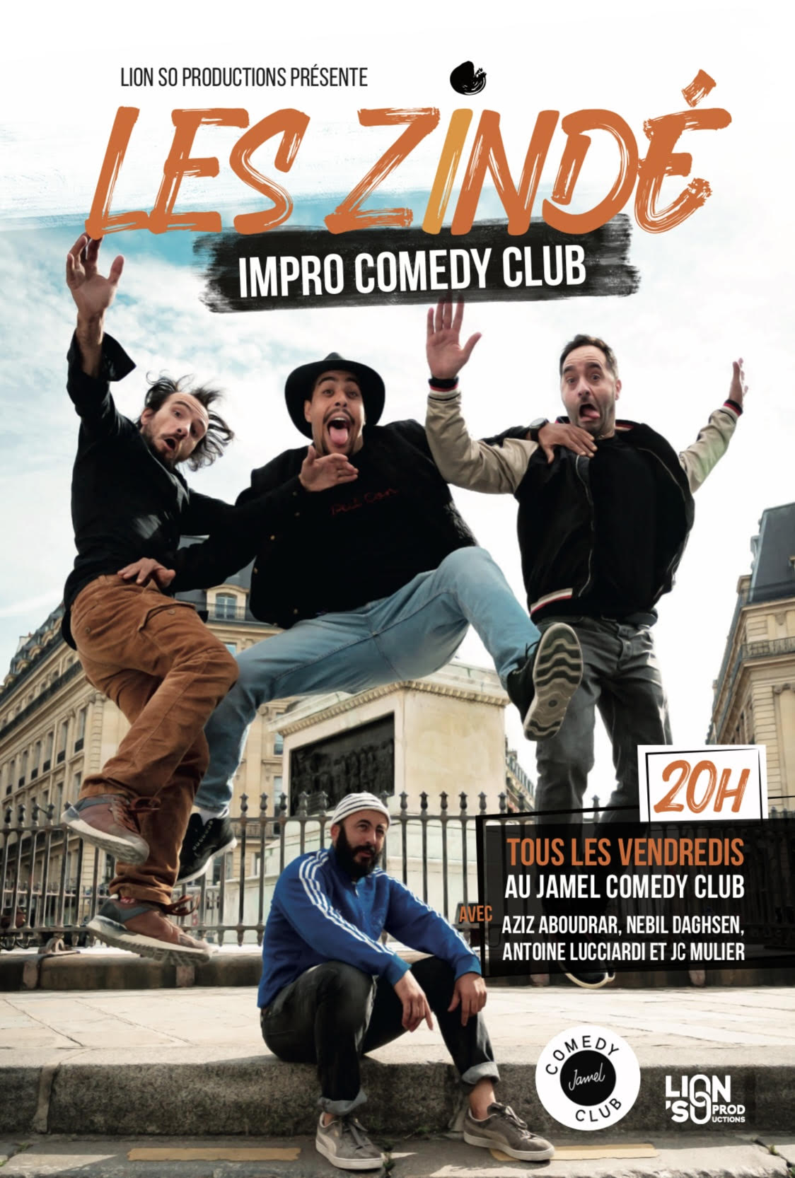 Les z’indé au Jamel Comedy Club Saison 2021/22