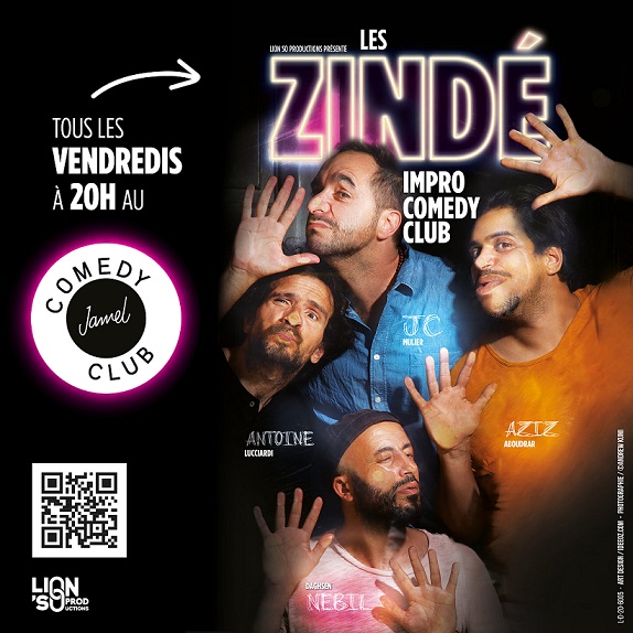 Les z’indé au Jamel Comedy Club Saison 2022/23